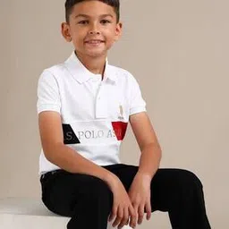 u.s. polo assn. Boys Brand Embroidered Regular Fit Polo T-Shirt-picture-22