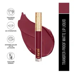 lakme Rouge Bloom Matte Liquid Lipstick - Mocha Maiden 301 image 1