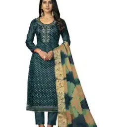svaraa Women Embellished & Embroidered 3-Piece Unstitched Dress Material-picture-24