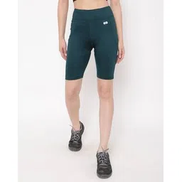 clovia Women Logo Print Knit Shorts with Elasticated Waistband-picture-51