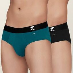 xyxx Pack of 2 Logo Branded Briefs-picture-17