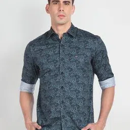 Men Printed Slim Fit Cotton Shirt-image-6