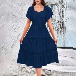 toochki Women Fit & Flare Dress with Sweetheart-picture-46