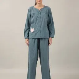 say Women Regular Fit Nightwear Set-picture-28