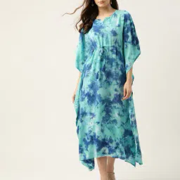 indie picks Tie & Dye Kaftan Kurta image 1