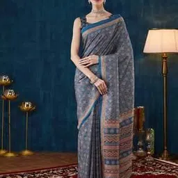 nyrika Women Crepe Printed Saree-picture-10
