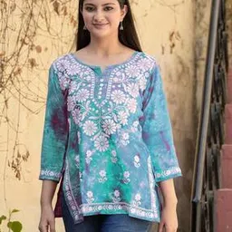 anushansa Women Embroidered Straight Tunic-picture-46