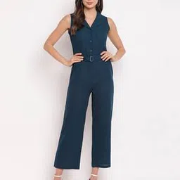 mayra V-Neck Jumpsuit with Belt-picture-15