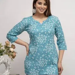mialo fashion x ag Women Floral Print Straight Kurti-picture-24