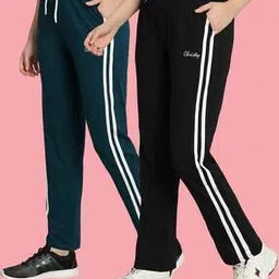 christy world x ag Women Pack of 2 Straight Track Pants-picture-16