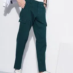 the indian garage co Solid Flat-Front Cargo Pants-picture-16