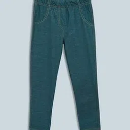 kidlyboo Girls Heathered Skinny Jeggings-picture-40