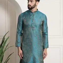 sojanya Printed Mandarin-Collar Kurta-picture-31