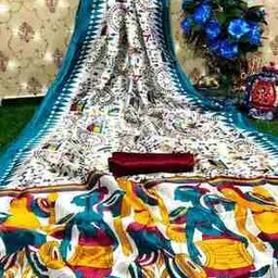 kanooda prints Women Printed Saree-picture-29