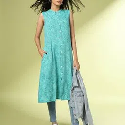 acai Women Printed Straight Kurta-picture-15