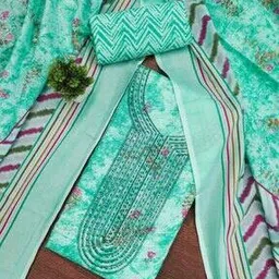 revangi Women Embroidered Unstitched Dress Material-picture-52