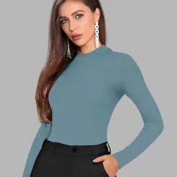 maheshvi Women Fitted Crew-Neck Top  image 1