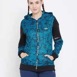 perf Women Printed Hoodie with Zip-Front-picture-49
