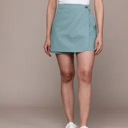 leia Women Skorts with Elasticated Waist-picture-36
