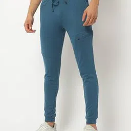 the indian garage co Slim Fit Joggers with Insert Pockets-picture-41