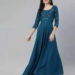 swishchick Women Embroidery A-line Dress-picture-30