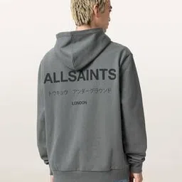 all saints Underground Pullover Logo Hoodie-picture-26