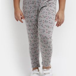V-Mart Girls Printed Ankle-Length Leggings-picture-23