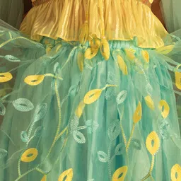 VASTRAMAY Girls Embroidered Ready to Wear Lehenga & Blouse With Dupatta image 2