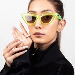 Ted Smith Women Cateye Sunglasses with UV Protected Lens TSF-DEBBIE_C6-picture-8