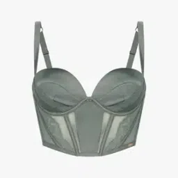 hunkemoller Nicole Padded Underwired Longline Bra-picture-11