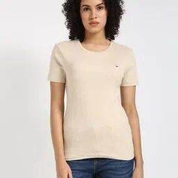 tommy hilfiger Women Fave Core Regular Fit Crew-Neck T-Shirt-picture-43