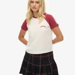 superdry Women Essential Logo Retro Regular Fit Crew-Neck T-Shirt-picture-44