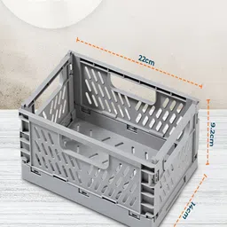 Kuber Industries Grey Water Resistant Refrigerator Storage Organisers image 5