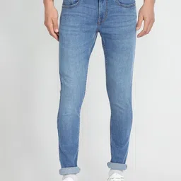 Flying Machine Super Skinny Fit Low Rise Light Fade Stretchable Jeans-picture-10