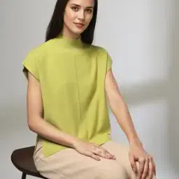 fig Women Mock-Neck Relaxed Fit Sweater-picture-33