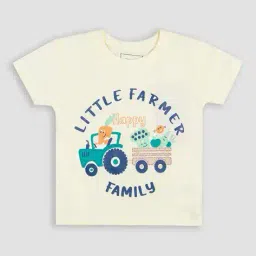 fashion world Printed Round-Neck T-Shirt image 1