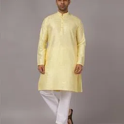 Men Regular Fit Kurta-image-4