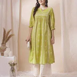 kami kubi Women Printed A-Line Kurta -picture-45