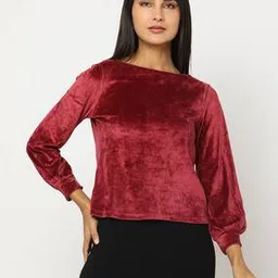 Fig swt shirt wine xs-picture-12