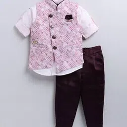 little collars Boys Kurta Set-picture-11