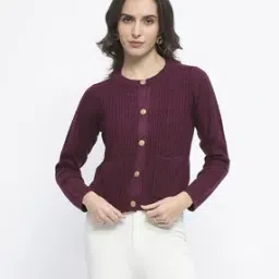 madame Women Textured Cardigan-picture-50