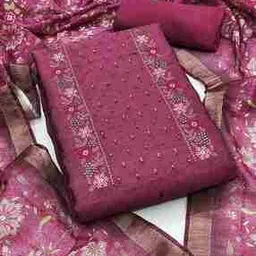 svaraa Women Embroidered Unstitched Dress Material-picture-36