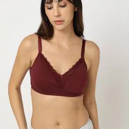 fig Non Padded Non Wired Cotton Support Bra FF01-picture-39