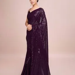 yankita Women Embellished Saree with Sequins Detail-picture-32
