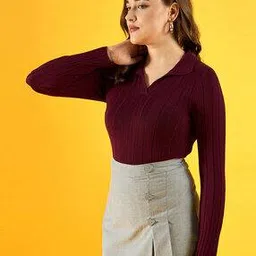 98°north Women Striped Slip-On Pullover-picture-38
