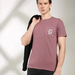 john players select Men Ribbed Slim Fit Crew-Neck T-Shirt-picture-17