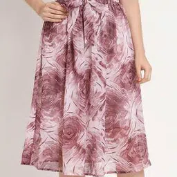 nuevosdamas Woman Floral Skirt-picture-29