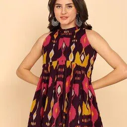 vbuyz Women Printed Flared Tunic-picture-25