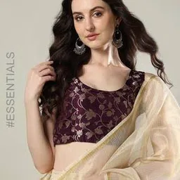 nyrika Women Floral Woven Side-Open Blouse-picture-18