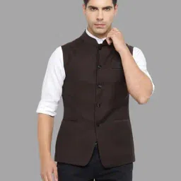 givo Men Regular Fit Nehru Jacket image 1